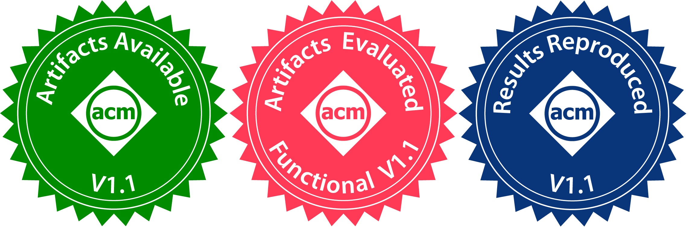 ACM Artifacts Badges